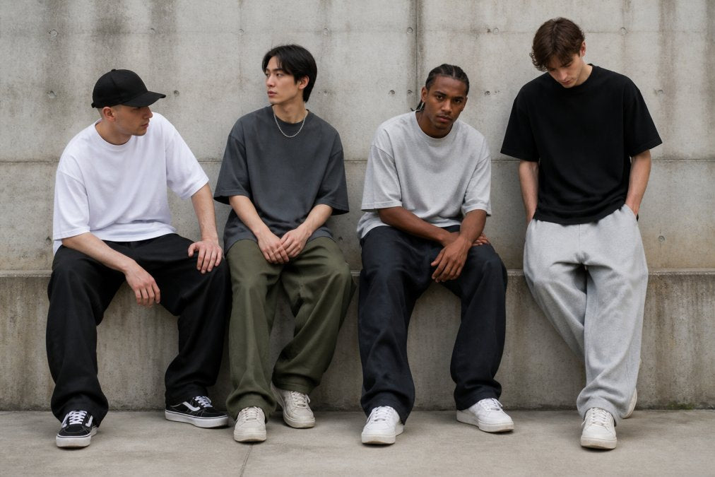 Styling Oversized Tees for Men: 7 Streetwear Looks