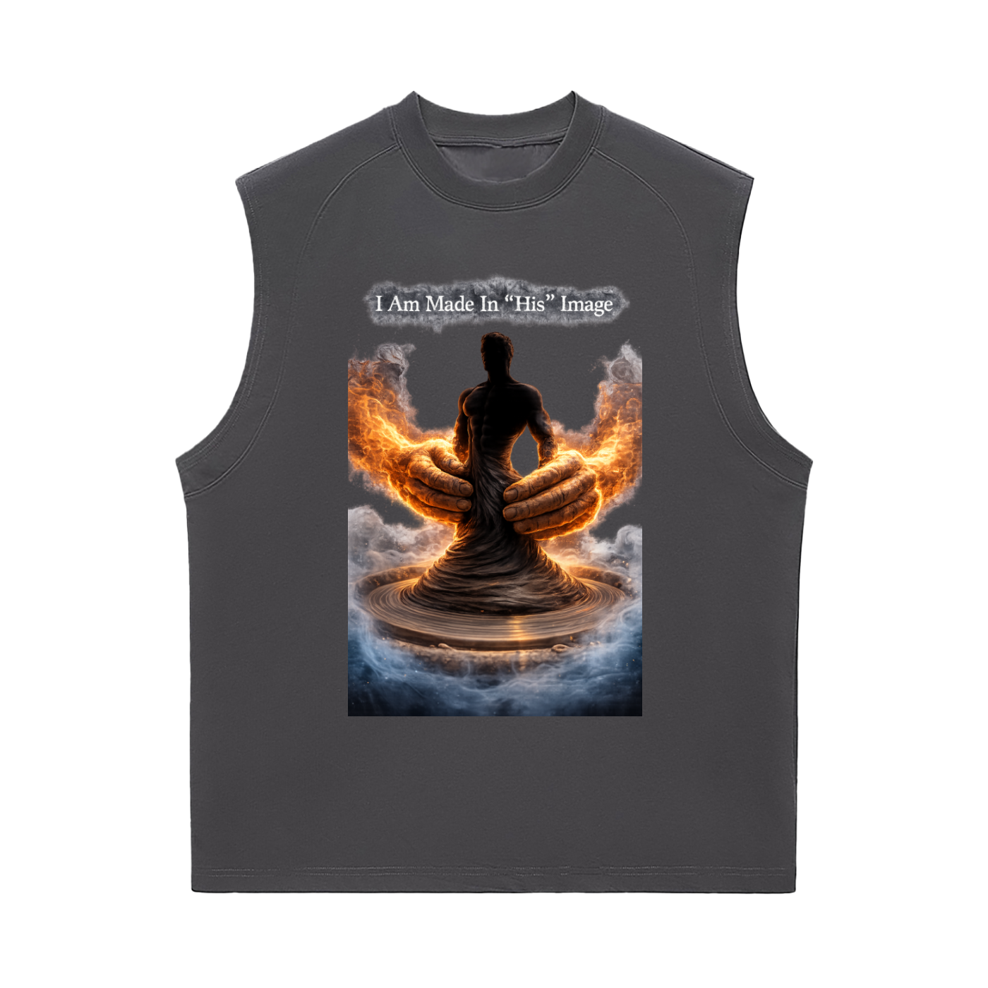 "Men's Made" Sorona Quick-Dry Cooling Tank Top