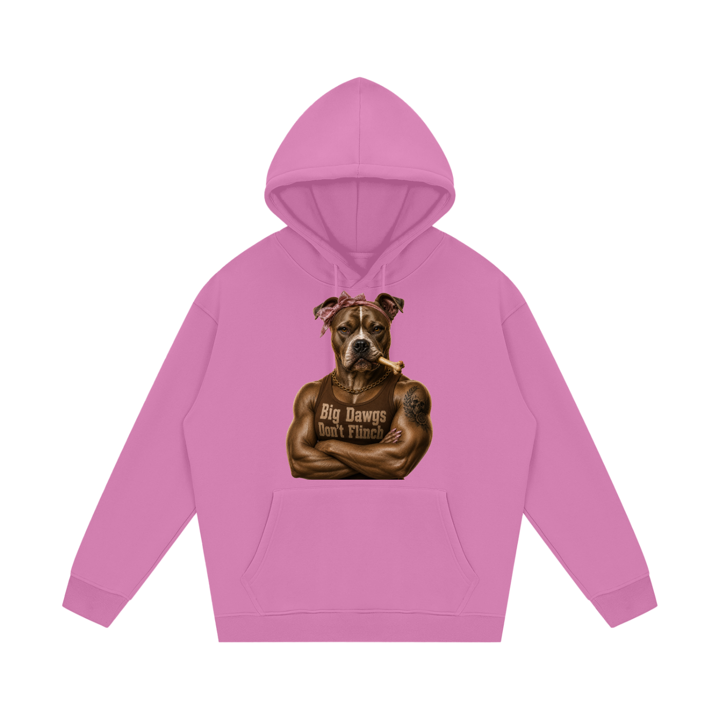Woman's "Big Dawgs" Fleece Hoodie