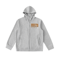 "Perfected" Essential Heavyweight High Neck  Zip-Up Hoodie