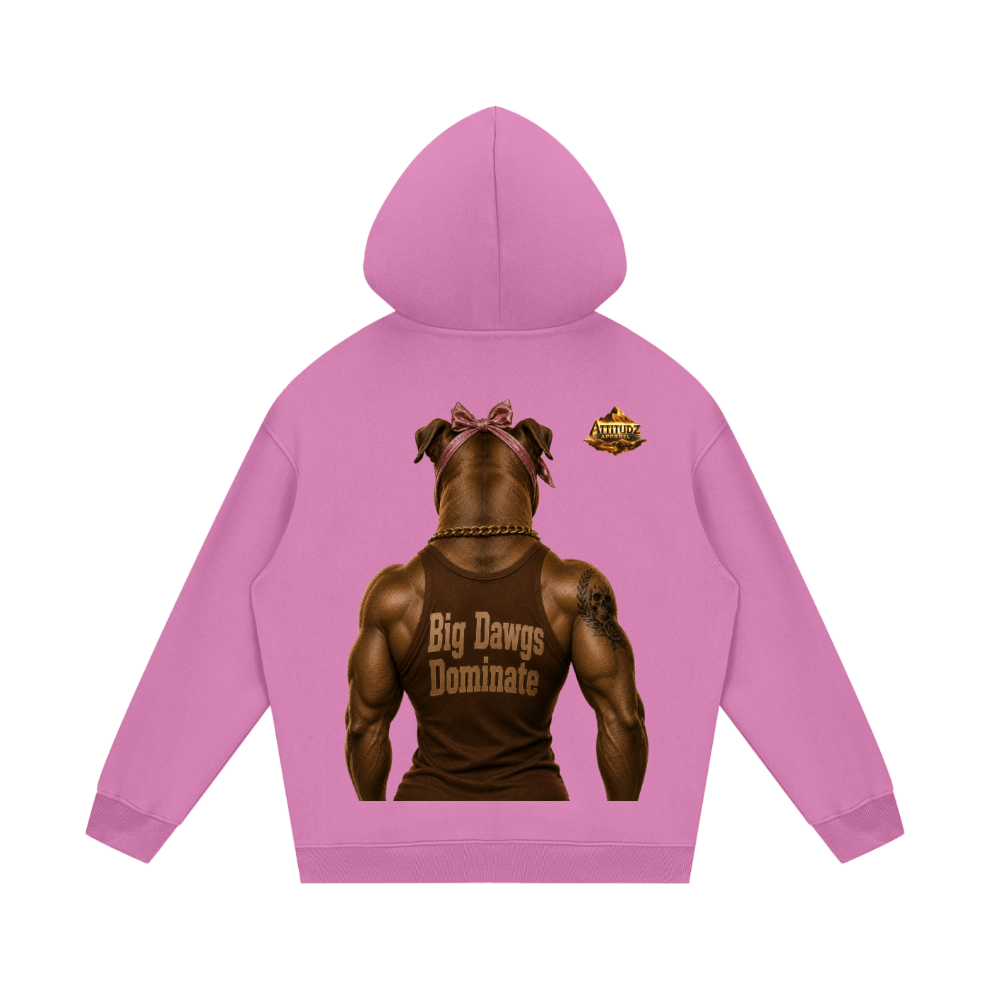 Woman's "Big Dawgs" Fleece Hoodie