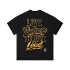 "Purpose Plan" Unisex Solid Color Regular Fit T-Shirt