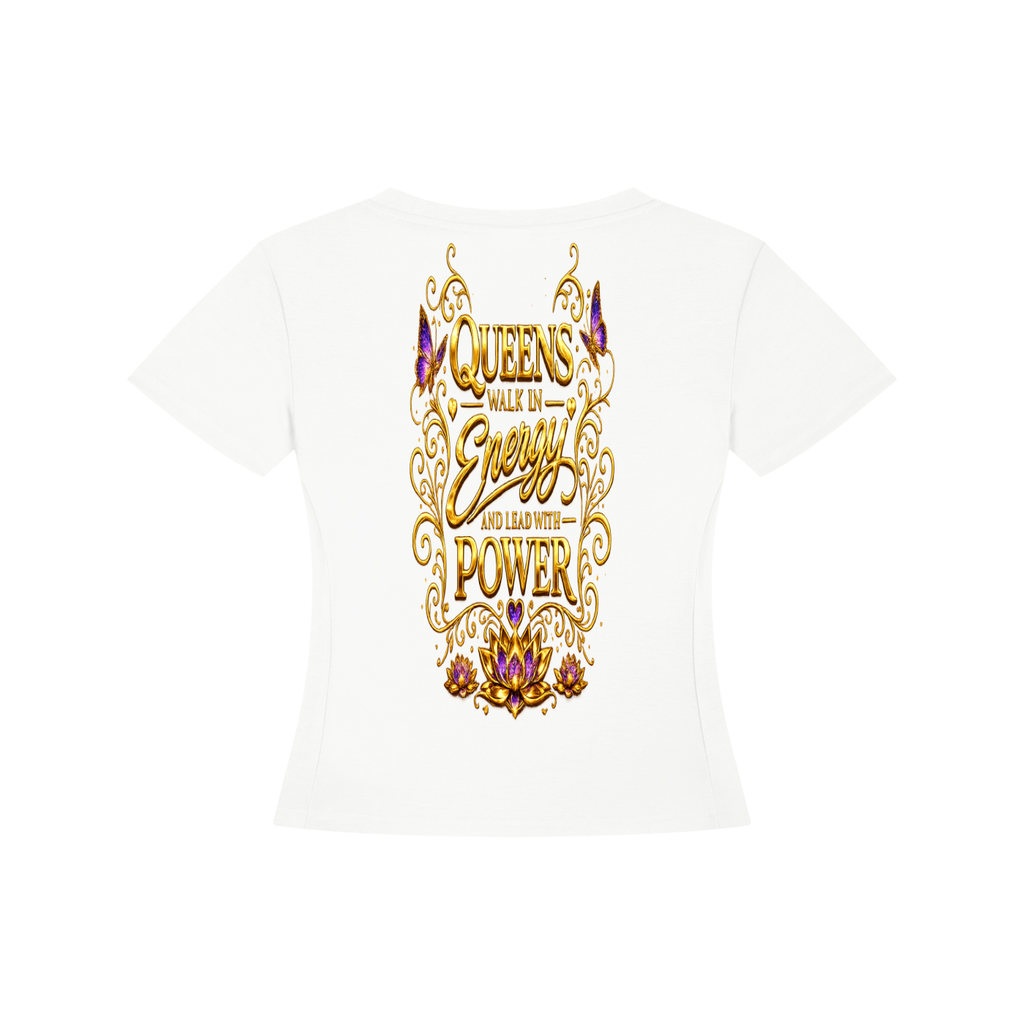 Women's "Queen Energy" Tencel Baby T-Shirt