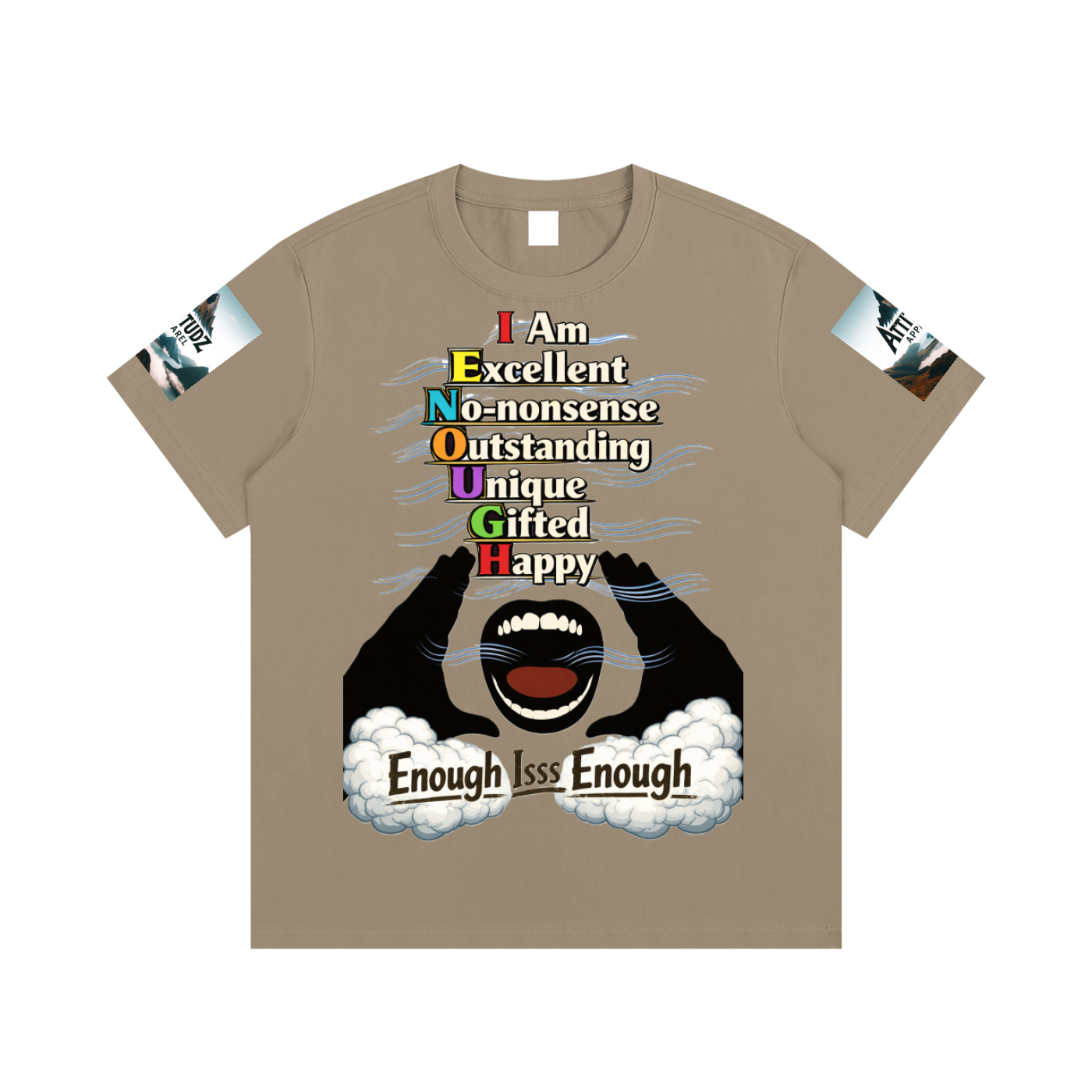 Men’s “Enough Is Enough” Essential Cotton T-Shirt