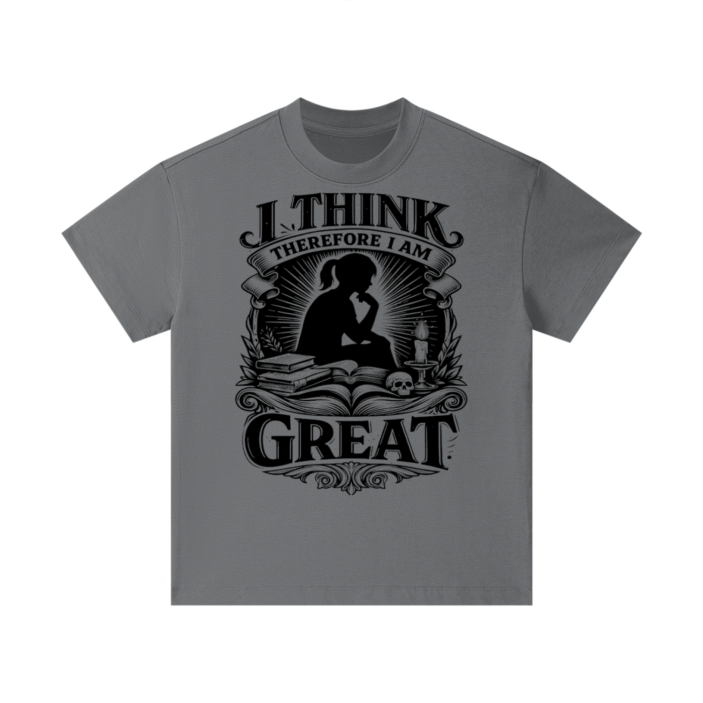 Girl’s “I Am Great” Essential Cotton T-Shirt