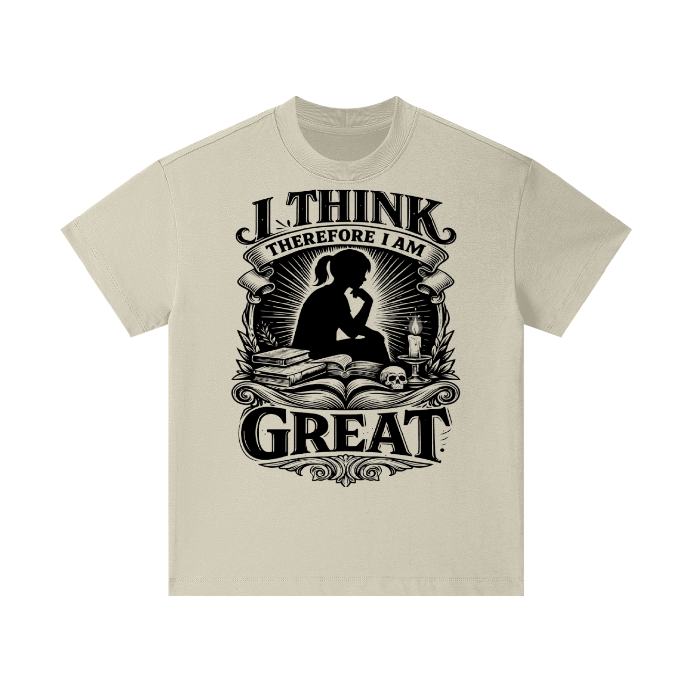 Girl’s “I Am Great” Essential Cotton T-Shirt