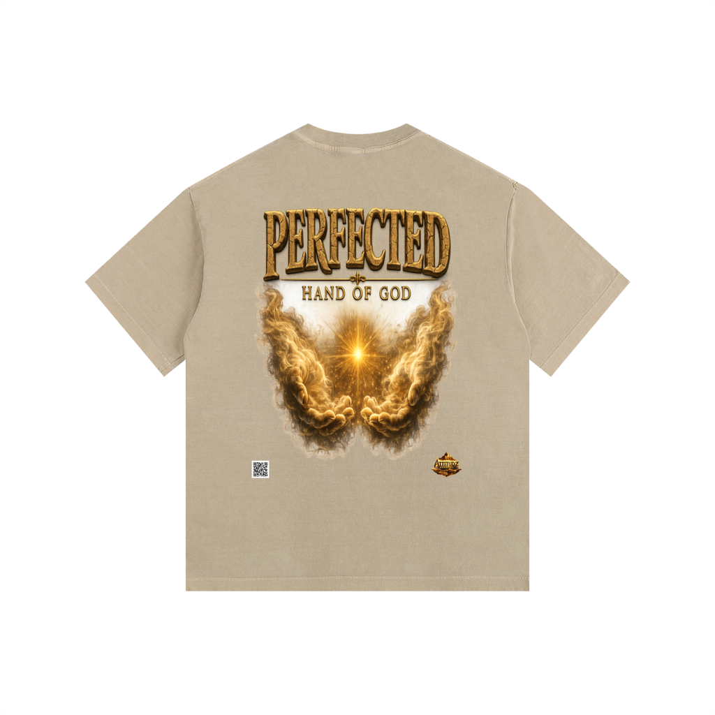 "Perfected" Vintage Washed Oversized Cotton T-Shirt
