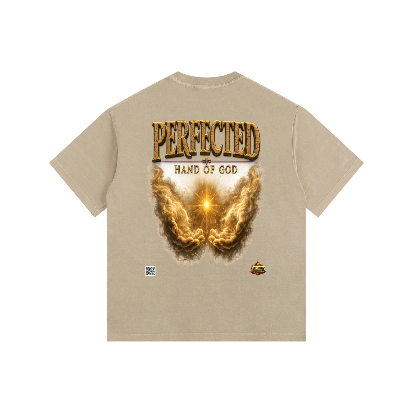"Perfected" Vintage Washed Oversized Cotton T-Shirt