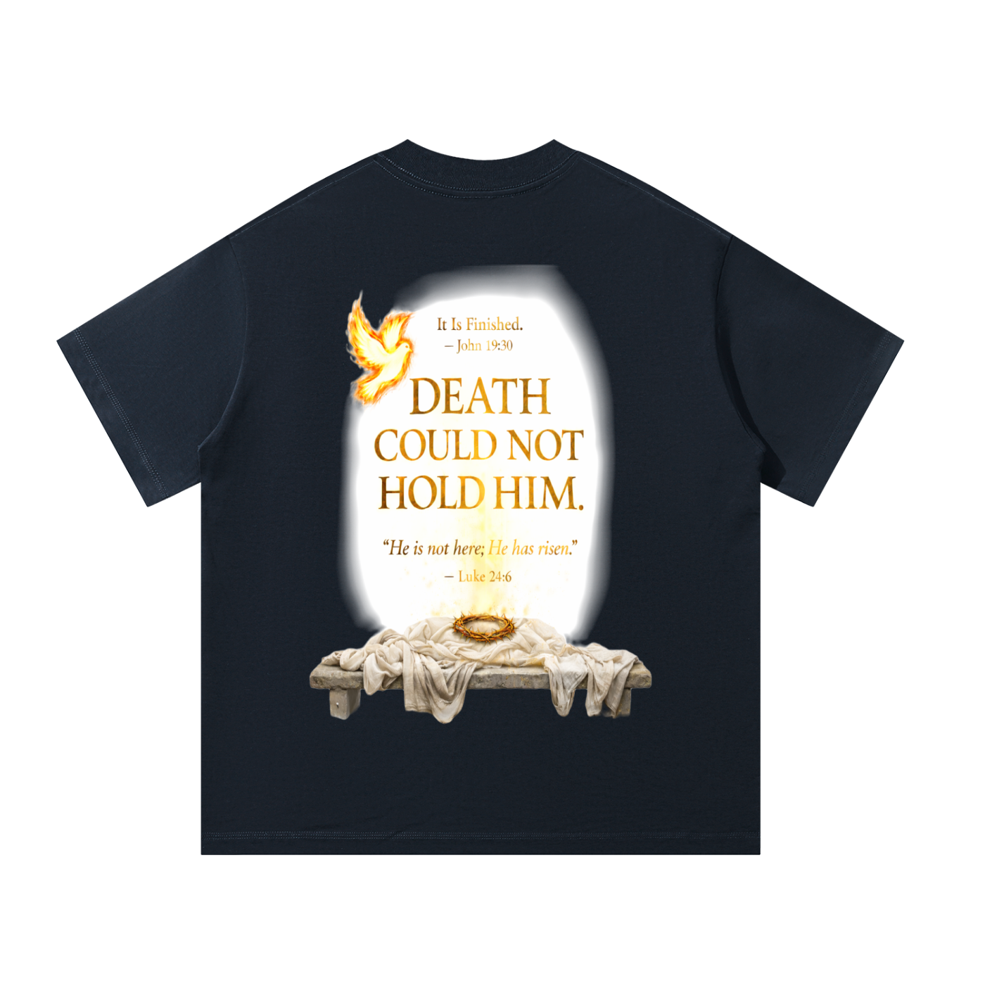 He Is Risen – Unisex Oversized Tee