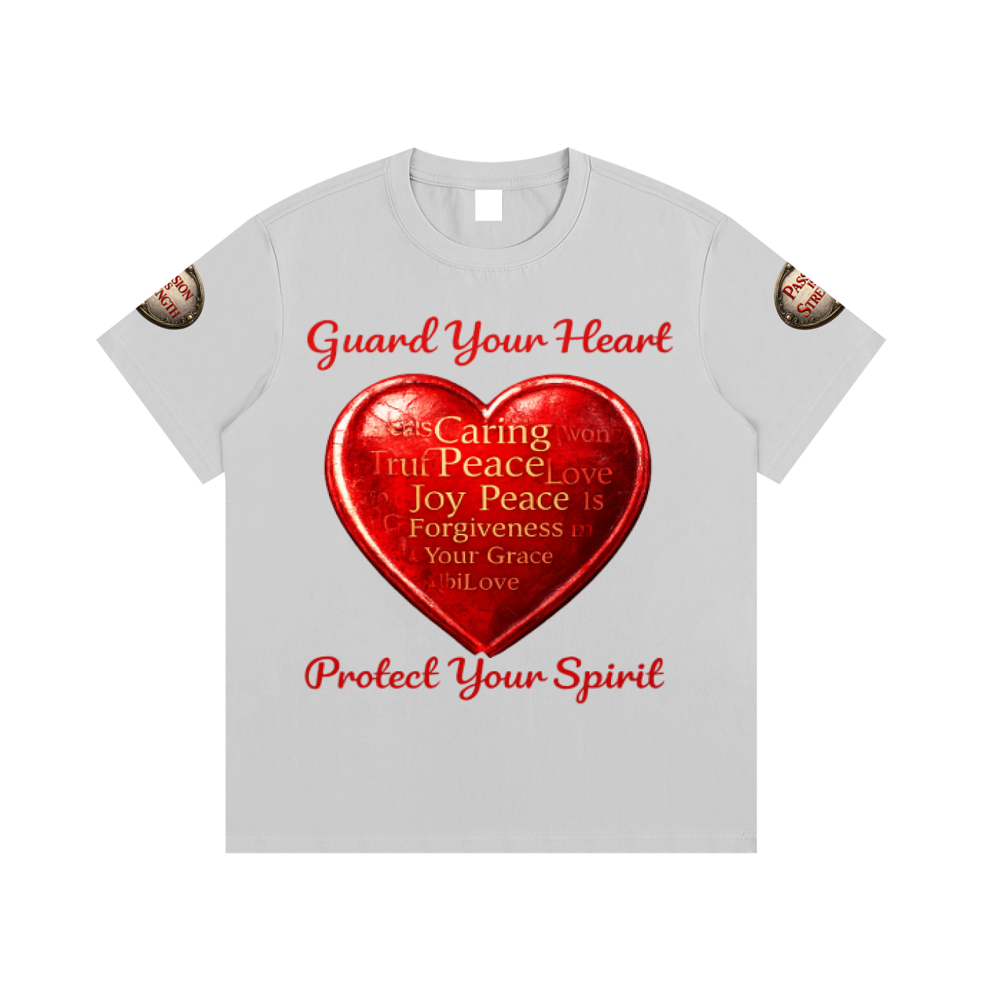 Unisex "Guard Your Heart" Essential Cotton T-Shirt