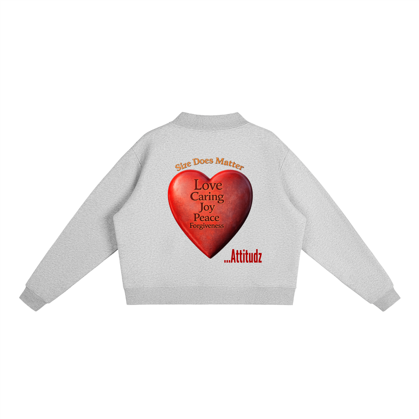 Unisex "Guard Your Heart" Essential Fleece Mock-Neck Crew Sweatshirt