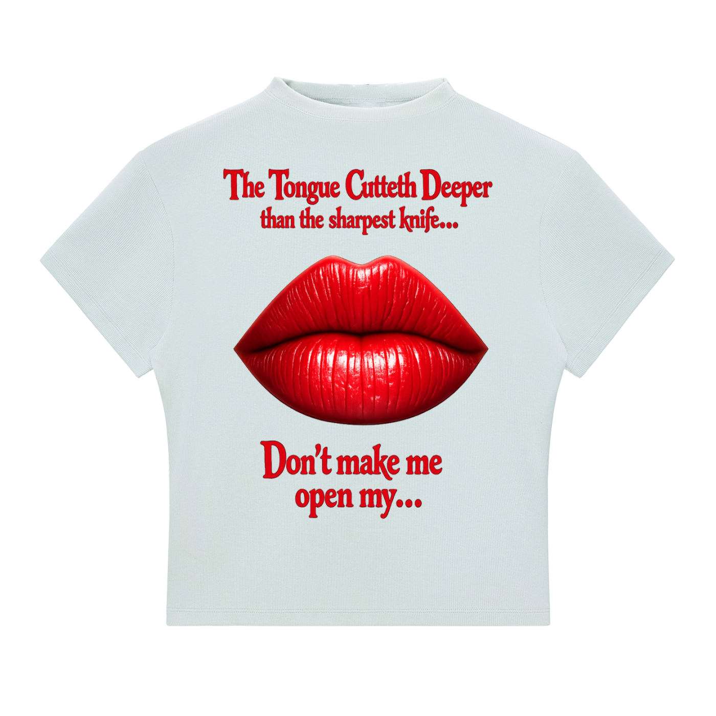 Women's The Tongue Essential Slim Fit Mock Neck T-Shirt