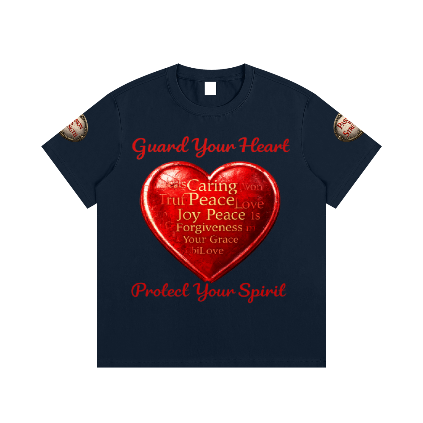 Unisex "Guard Your Heart" Essential Cotton T-Shirt