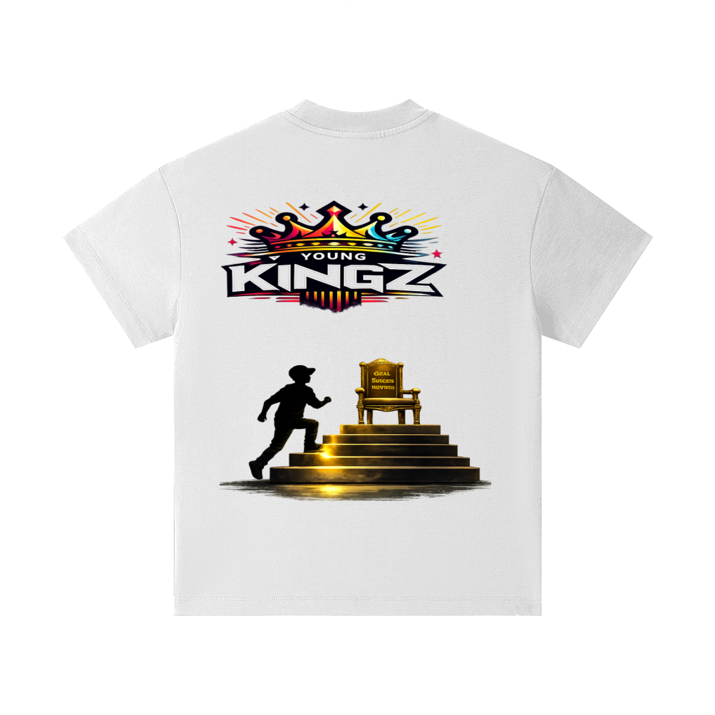 Boy’s “My Crown” Essential Cotton T-Shirt