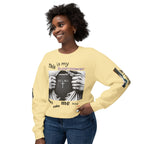 Unisex “Superpower” Lightweight Crewneck Sweatshirt