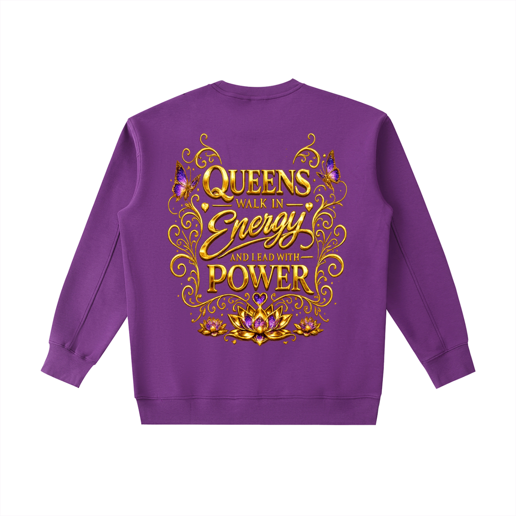 "Queen's Energy" Essential Heavyweight Crewneck Sweatshirt