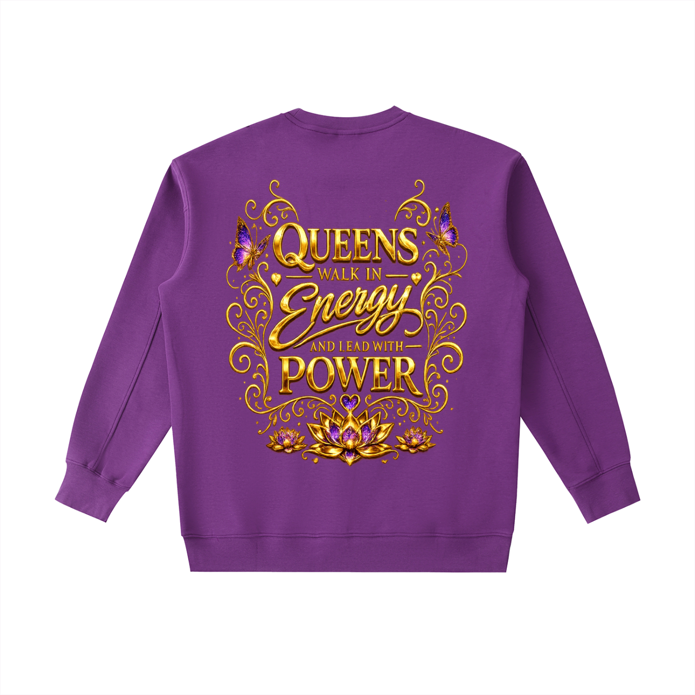 "Queen's Energy" Essential Heavyweight Crewneck Sweatshirt