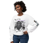 Unisex “Superpower” Lightweight Crewneck Sweatshirt