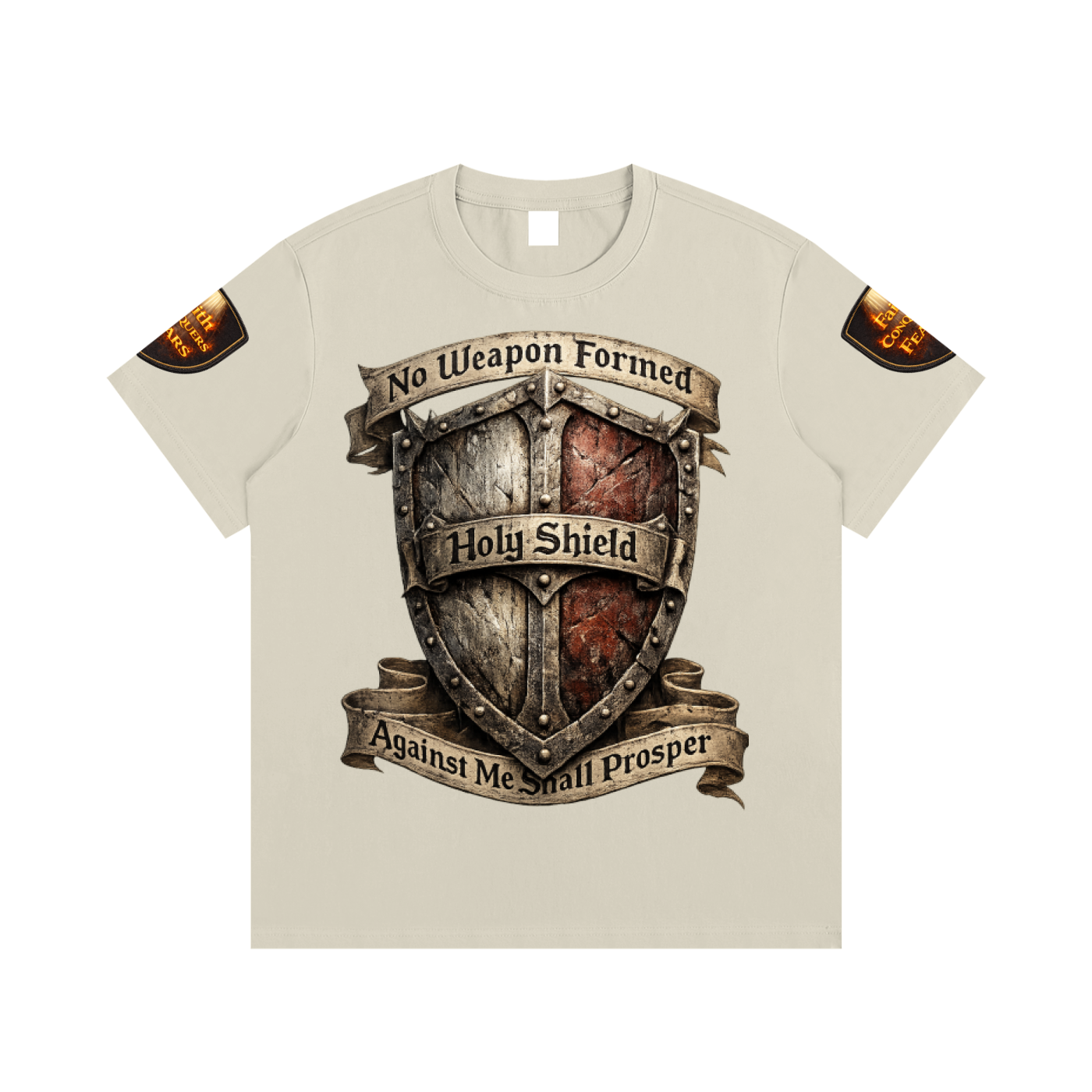 Unisex “No Weapon” Essential Cotton T-Shirt
