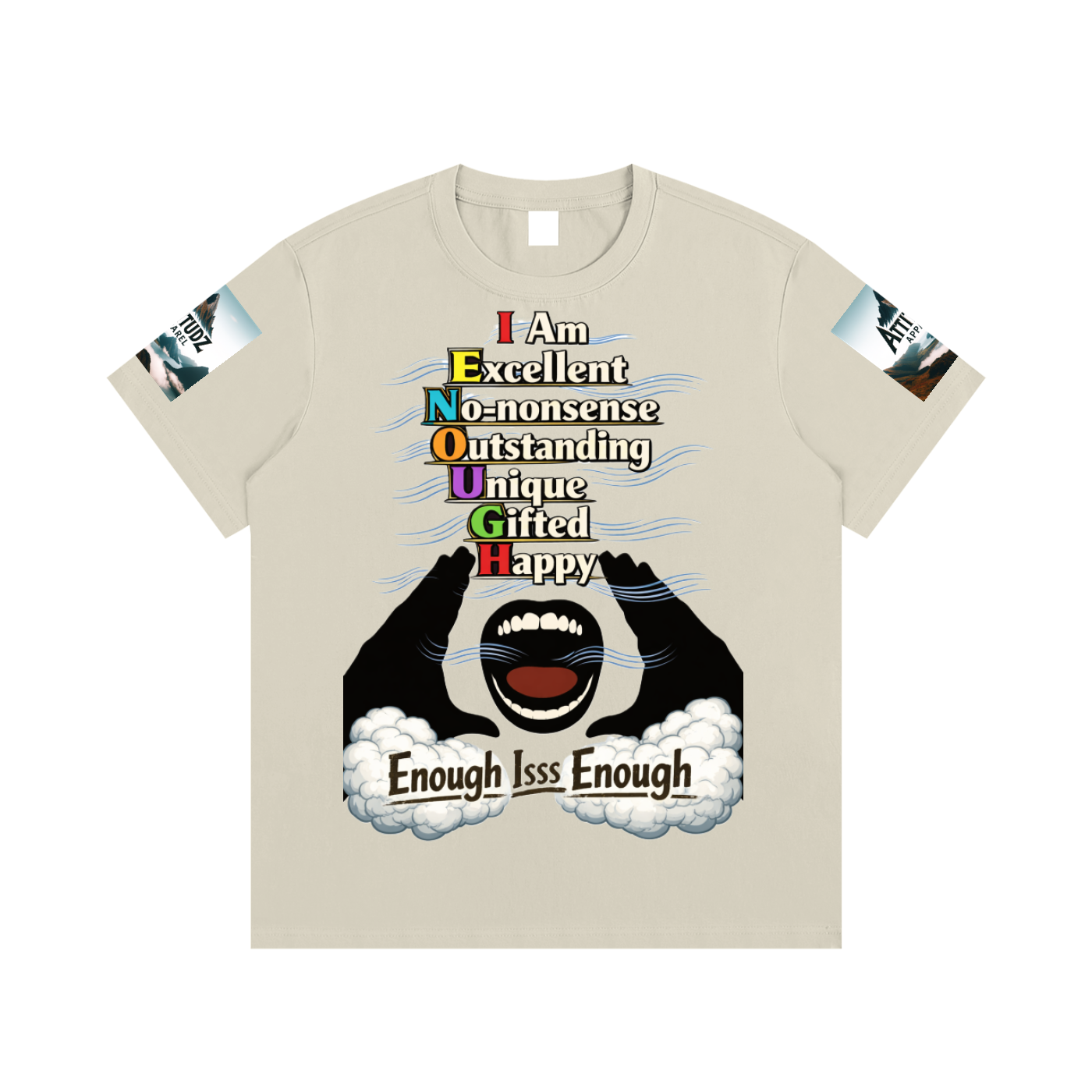 Men’s “Enough Is Enough” Essential Cotton T-Shirt