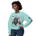 Unisex “Superpower” Lightweight Crewneck Sweatshirt