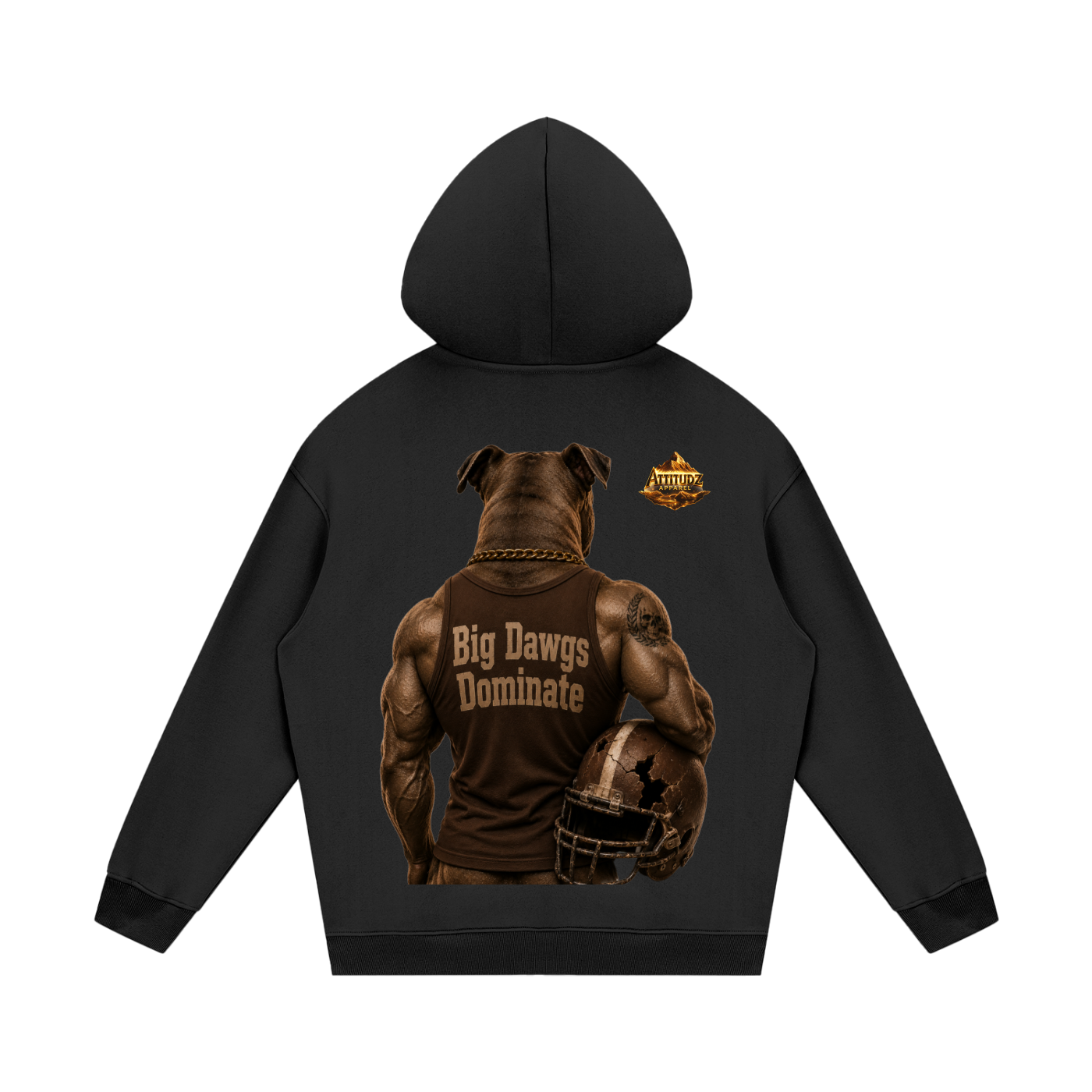 "Big Dawgs" Fleece Hoodie