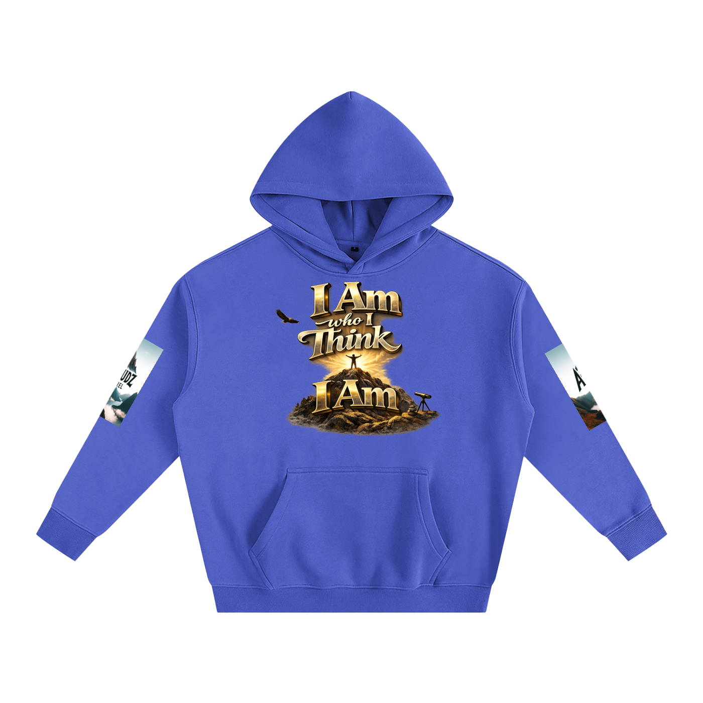 Unisex "I Think I Am" Oversize Fleeced Hoodie