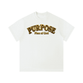 "Purpose Plan" Unisex Solid Color Regular Fit T-Shirt