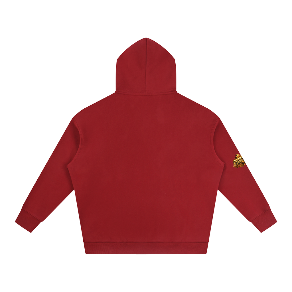 "Built Different" Oversize Fleeced Hoodie