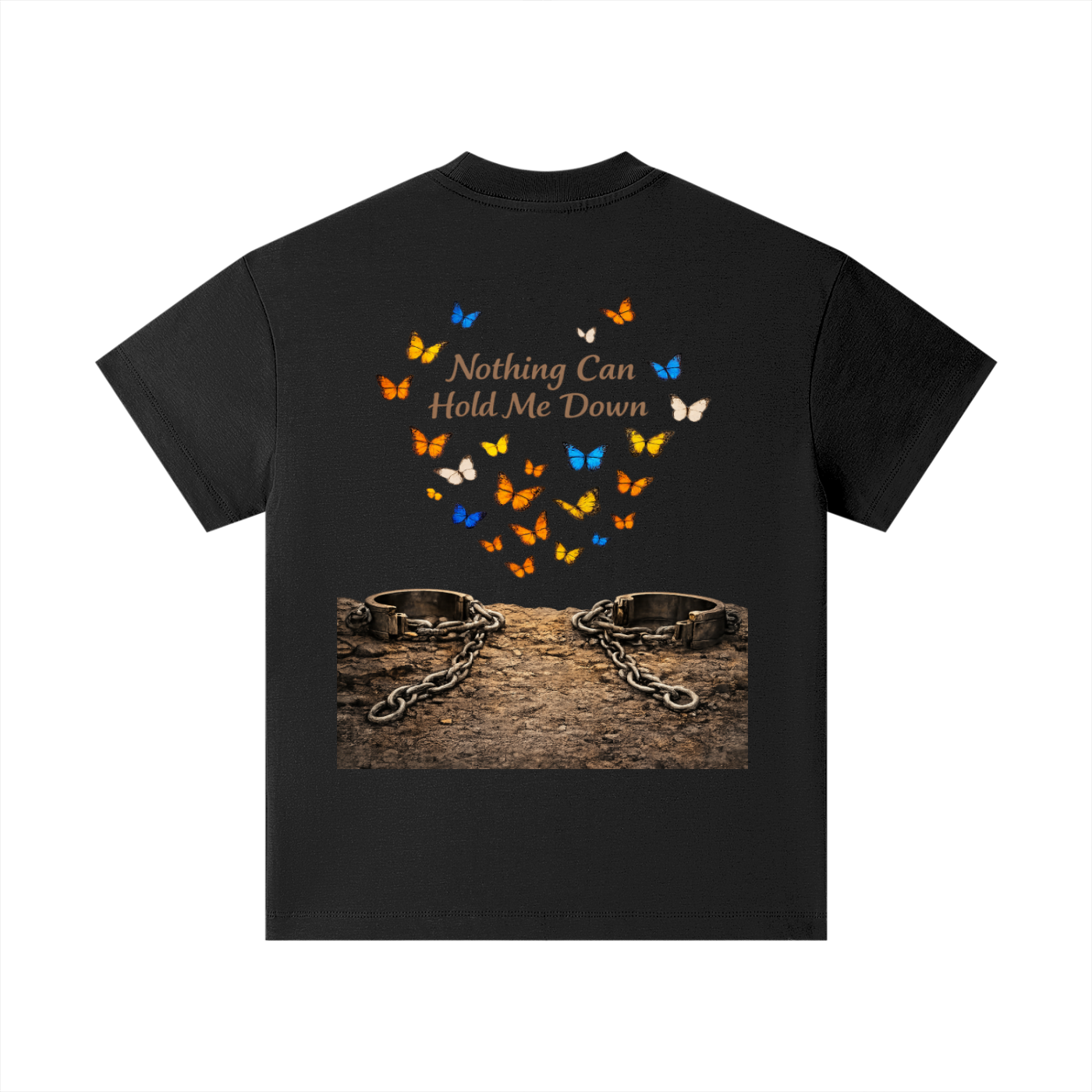 Girl's Princess Power T-Shirt – Cream Silhouette Design