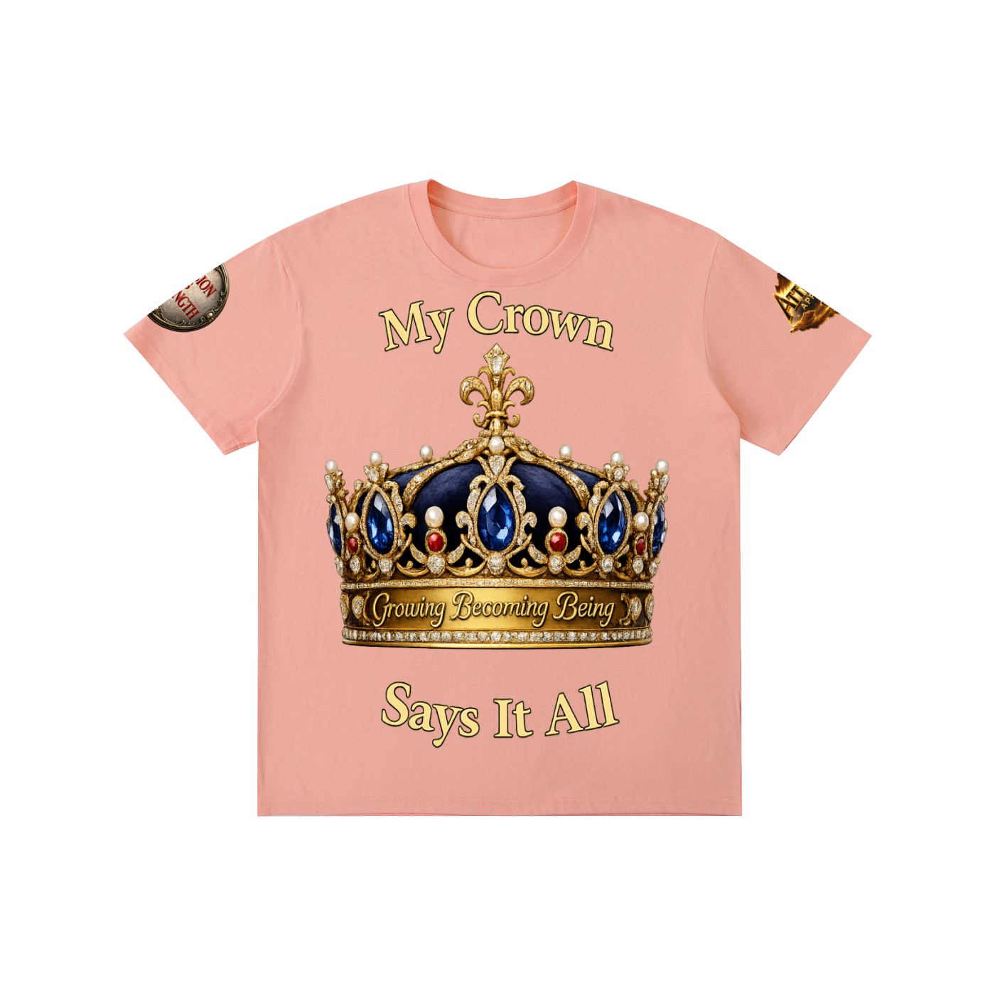 "My Crown" Pure Cotton Unisex T-Shirt