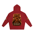 "Built Different" Oversize Fleeced Hoodie