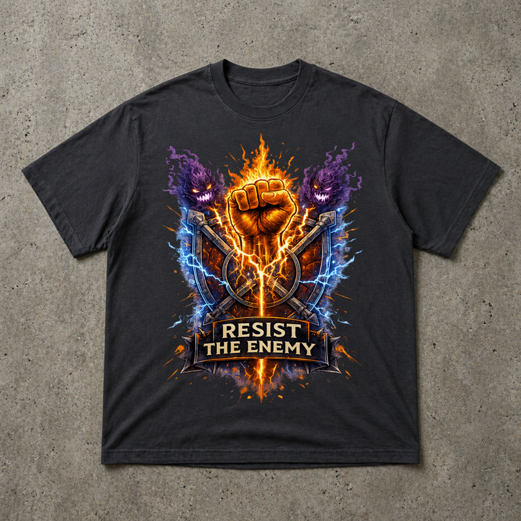 Resist Mentality – Unisex Oversized Tee