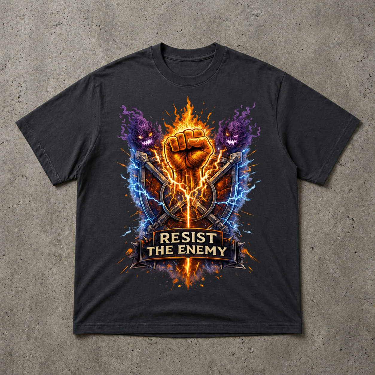 Resist Mentality – Unisex Oversized Tee