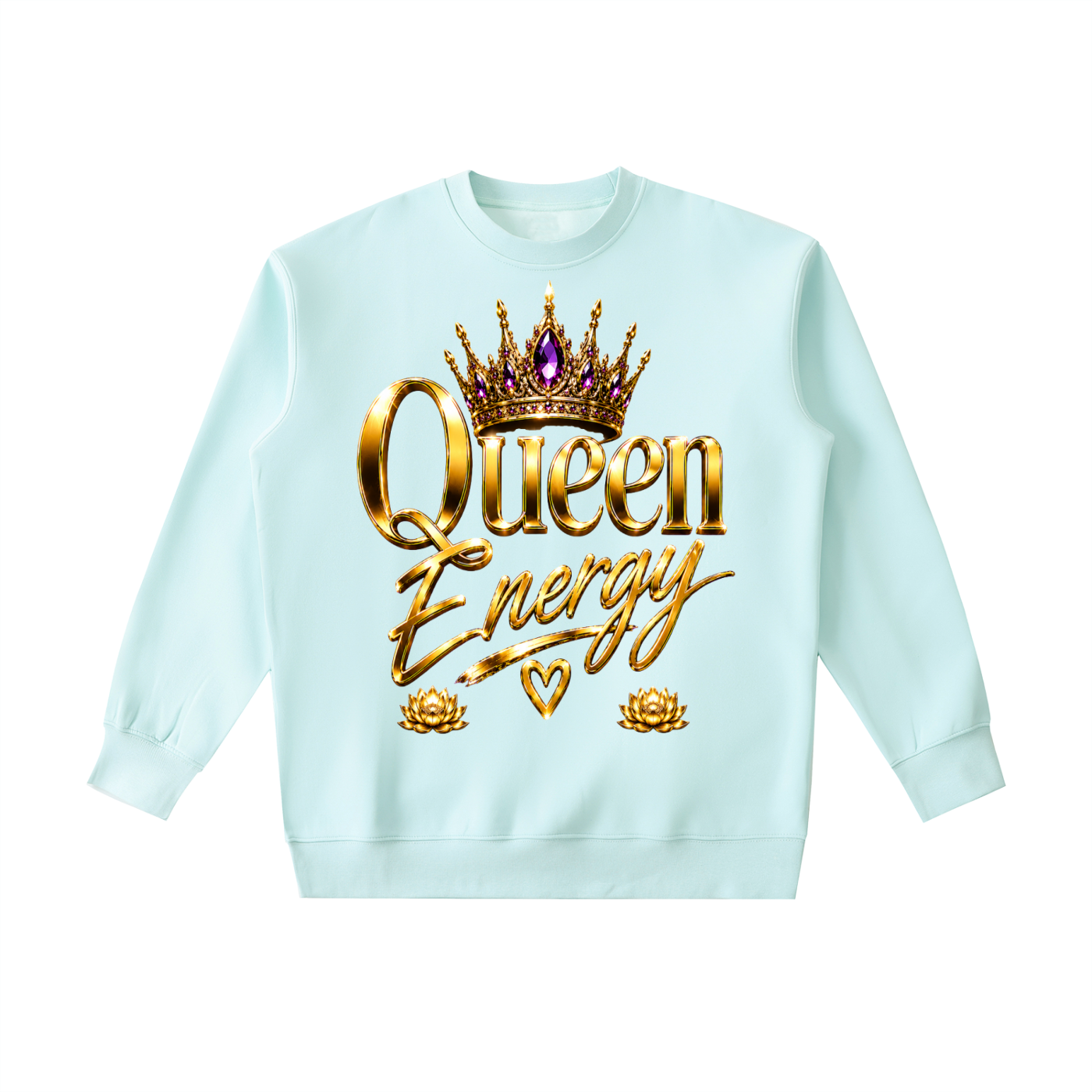 "Queen's Energy" Essential Heavyweight Crewneck Sweatshirt