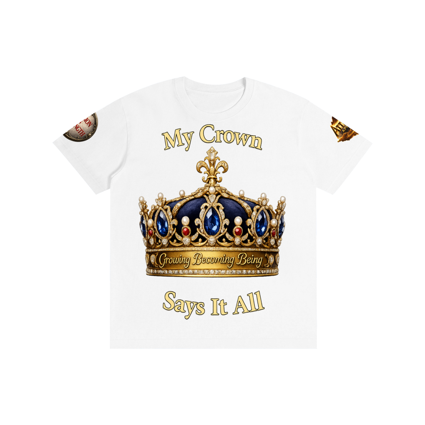 "My Crown" Pure Cotton Unisex T-Shirt