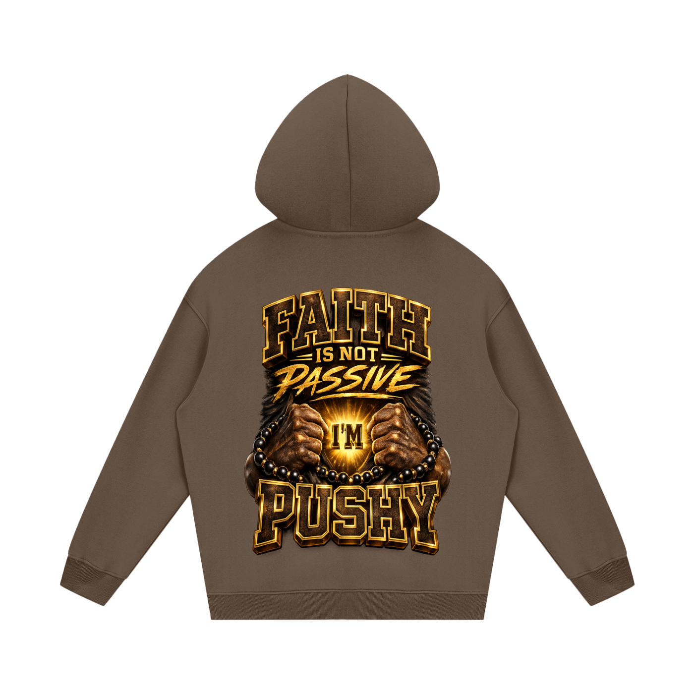 "Push" Unisex Fleece Hoodie