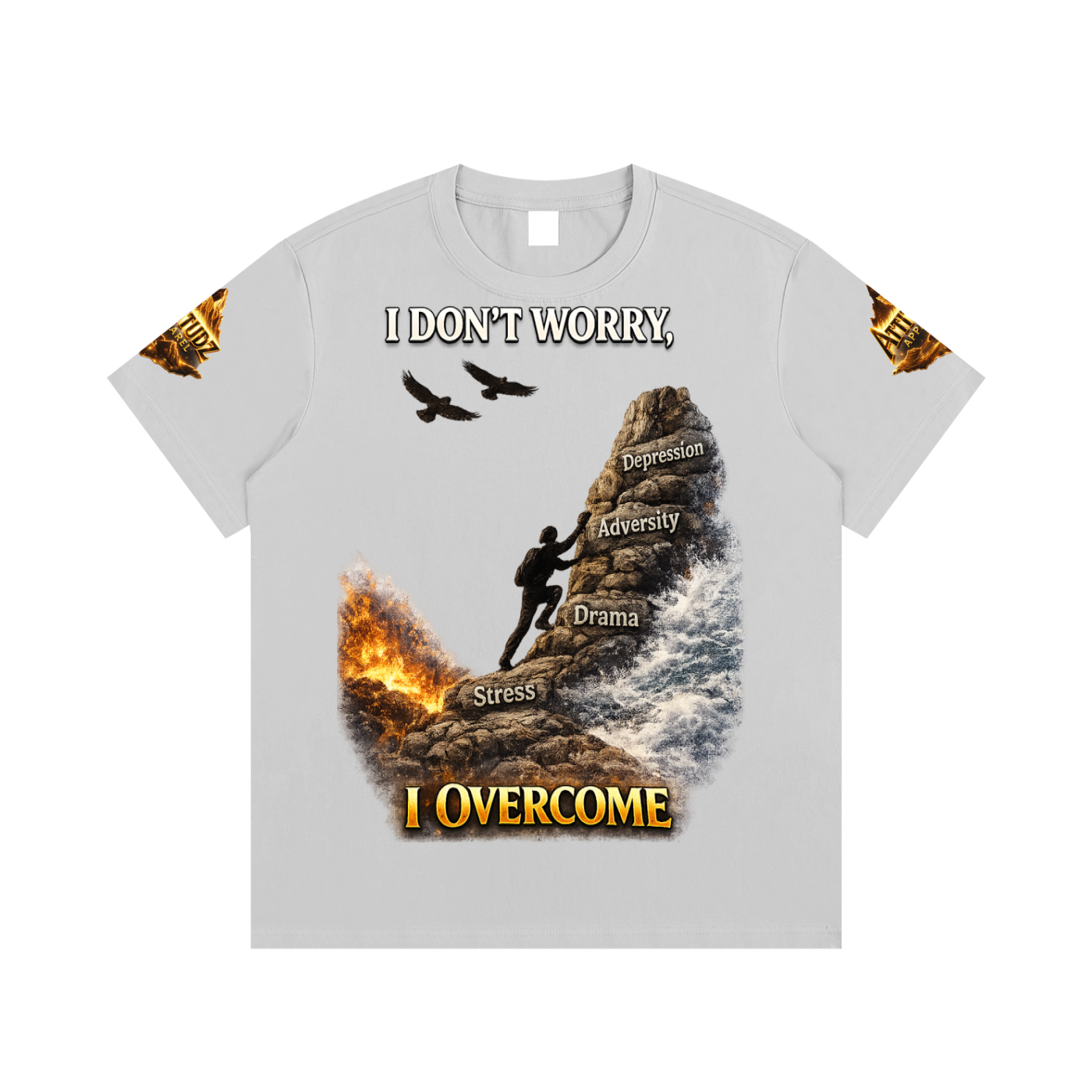 Unisex “I Overcome” Essential Cotton T-Shirt
