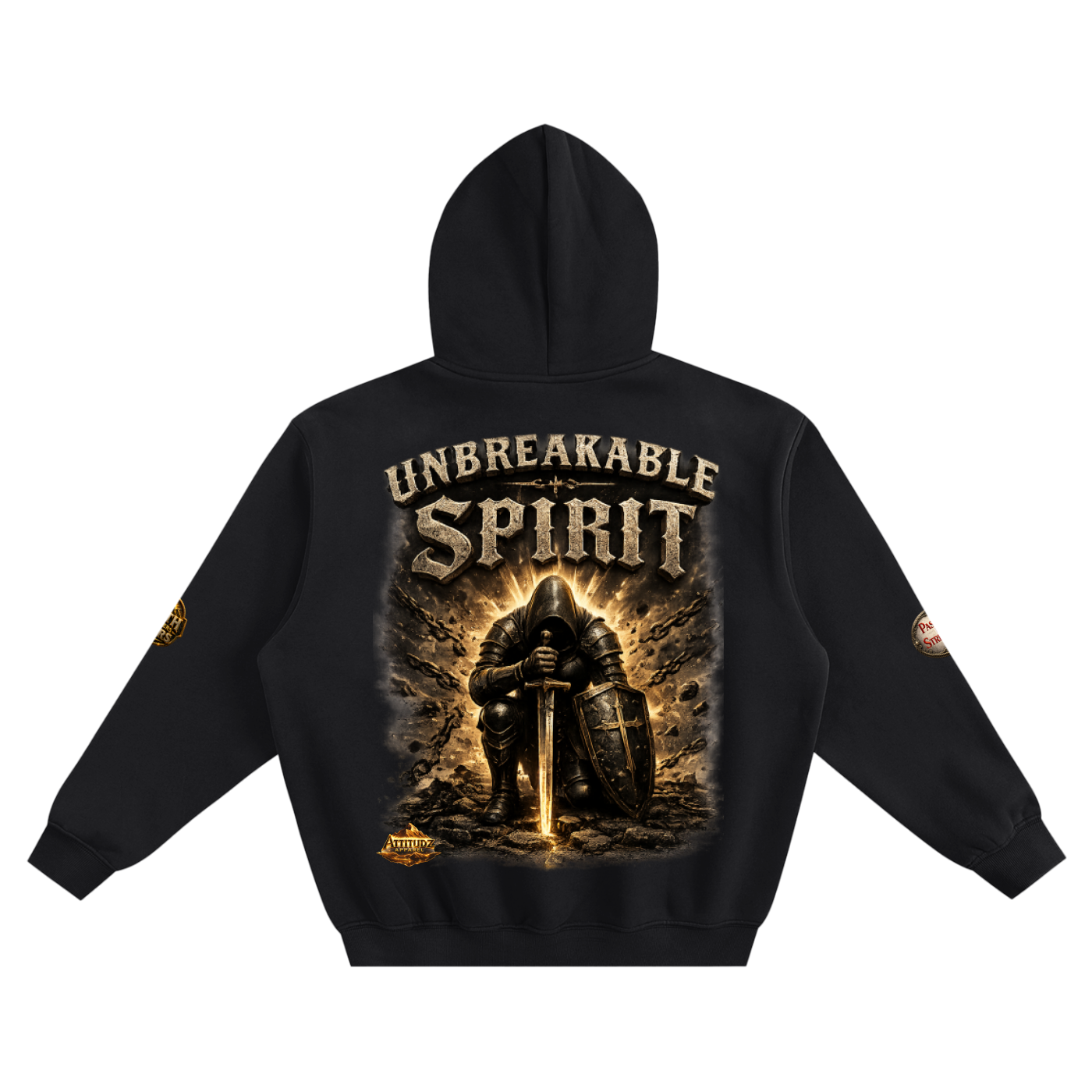 “Locked in” Fleeced Boxy Hoodie