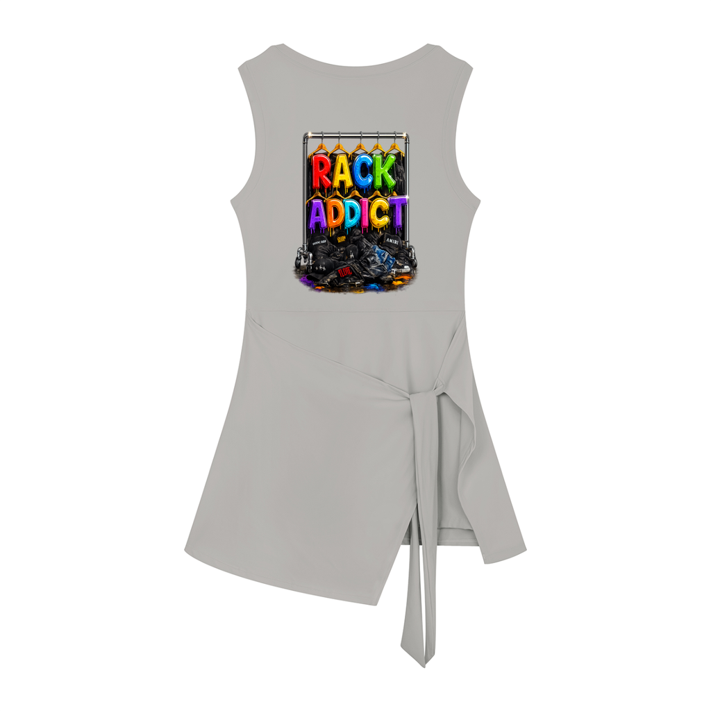 "Rack Addict" Women’s A-Line Sleeveless Dress