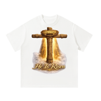 He Is Risen – Unisex Oversized Tee