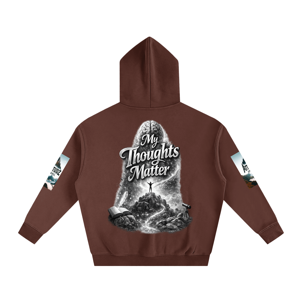 Unisex "I Think I Am" Oversize Fleeced Hoodie