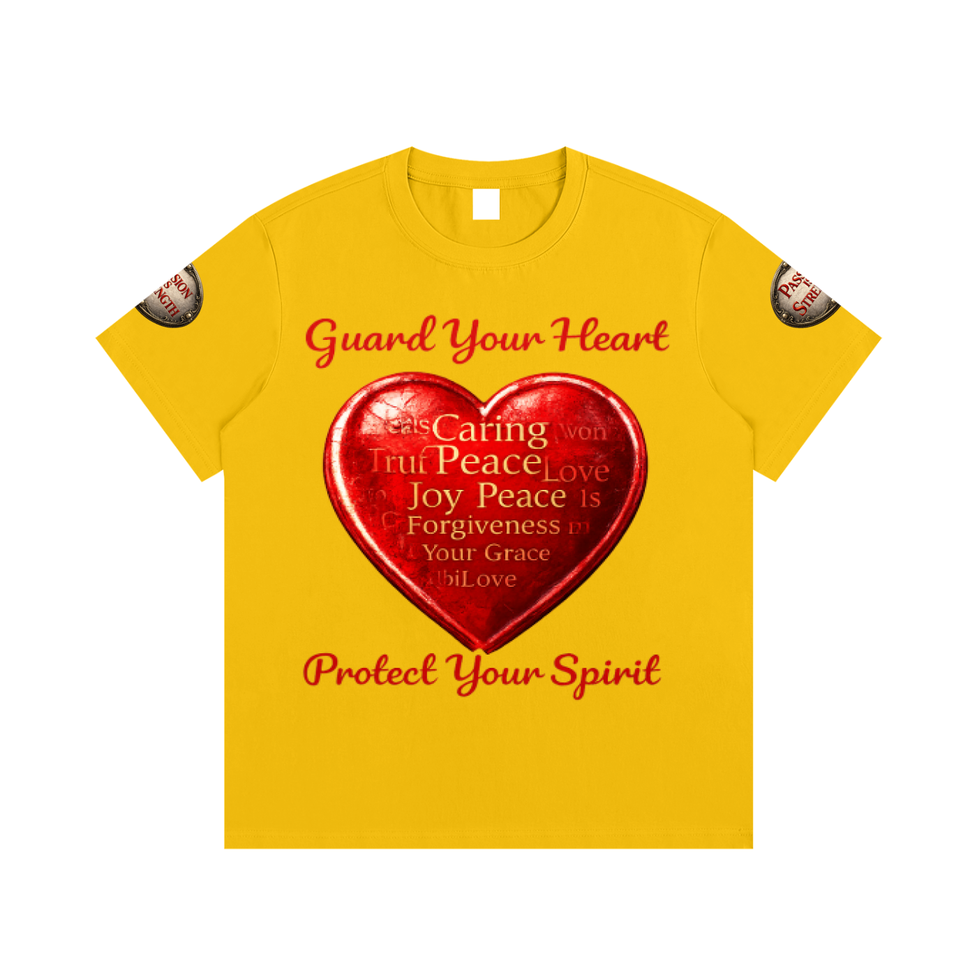 Unisex "Guard Your Heart" Essential Cotton T-Shirt