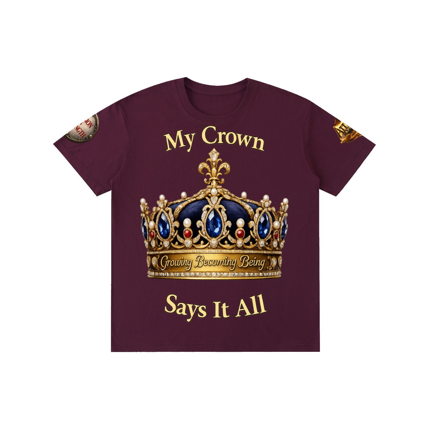"My Crown" Pure Cotton Unisex T-Shirt