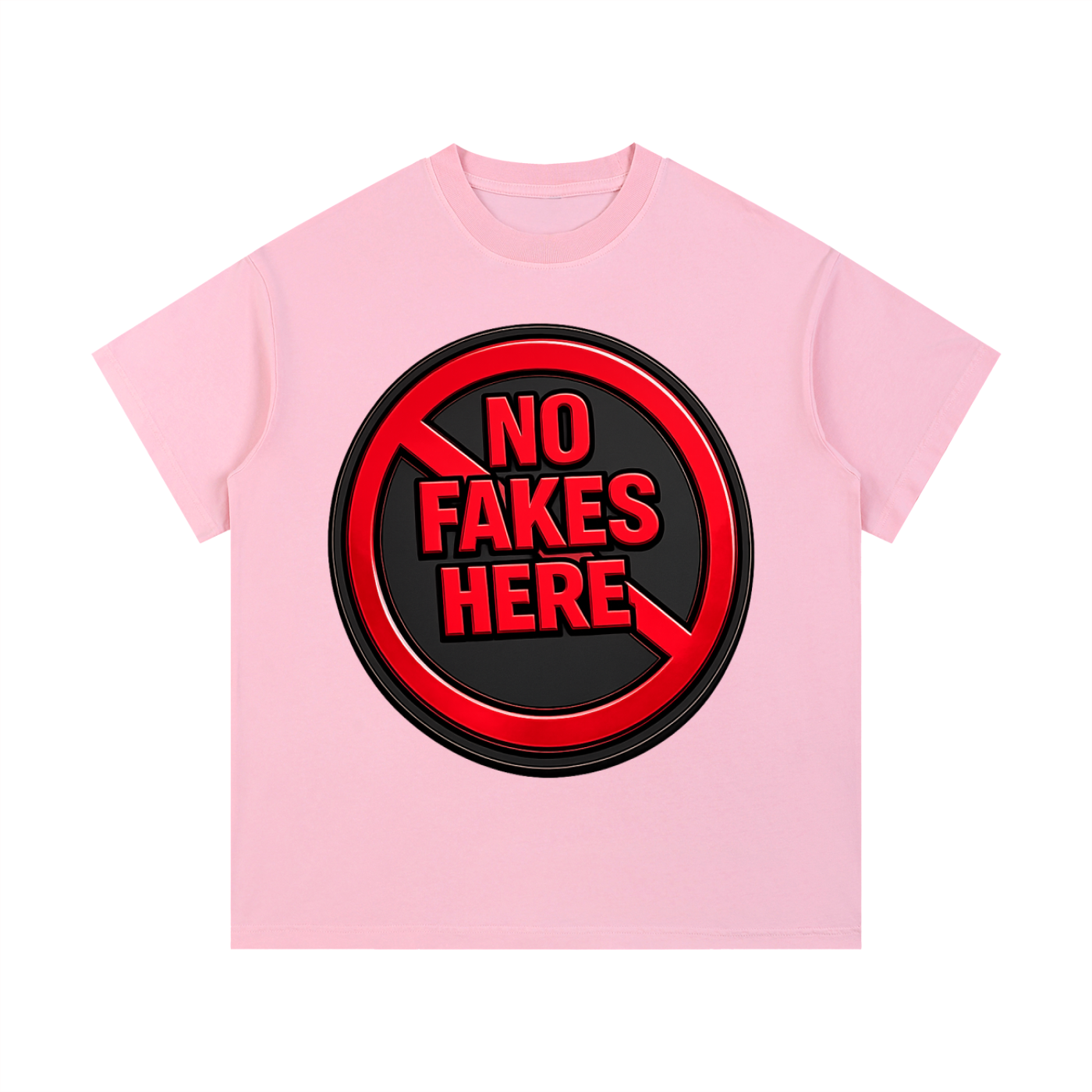Unisex “No Fakes” Vintage Wash Cotton T-Shirt