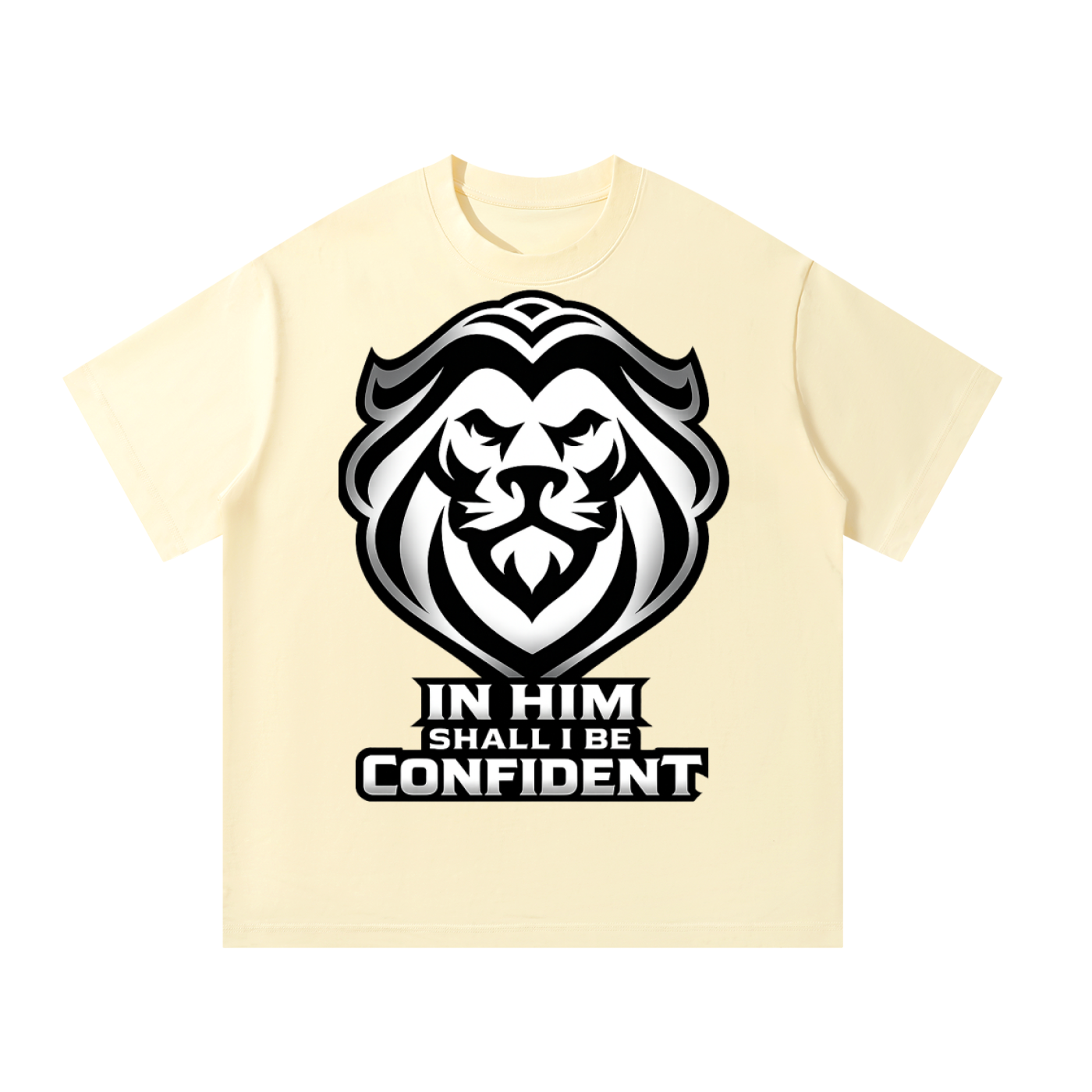 Lionheart Faith – Unisex Oversized Tee