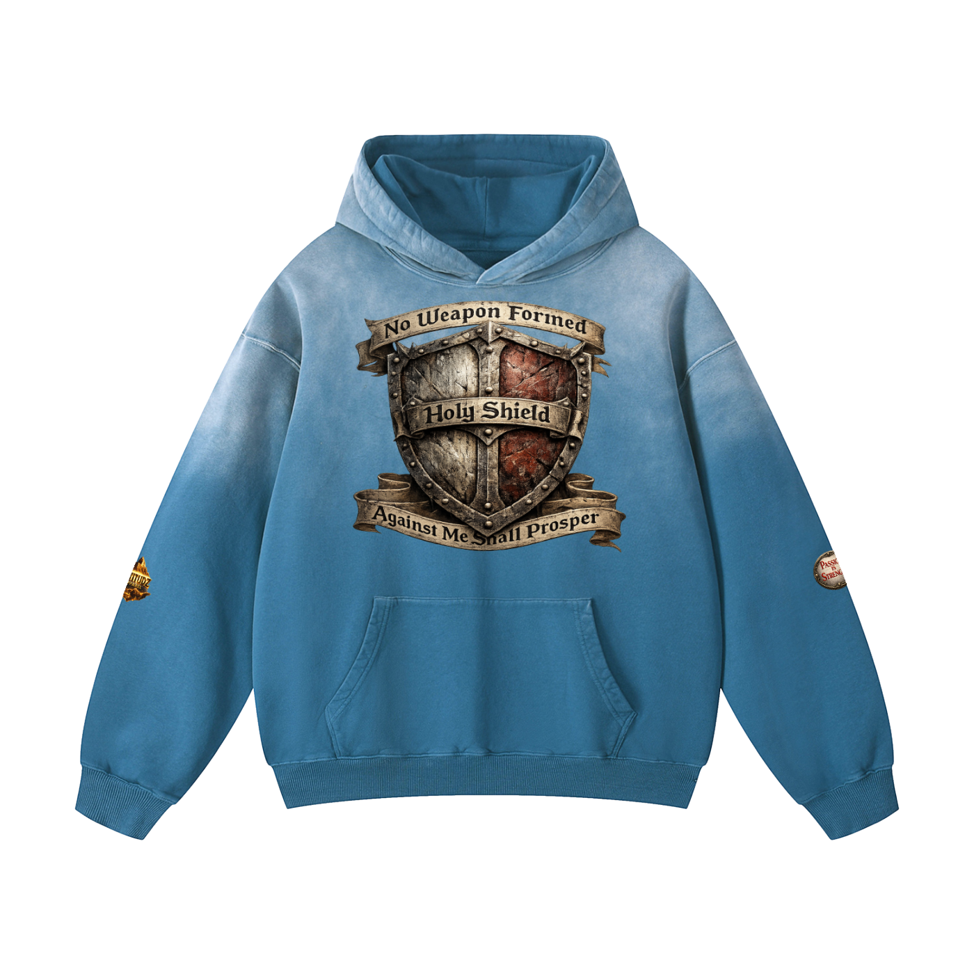 No Weapon Heavyweight Sunfade Oversized Hoodie