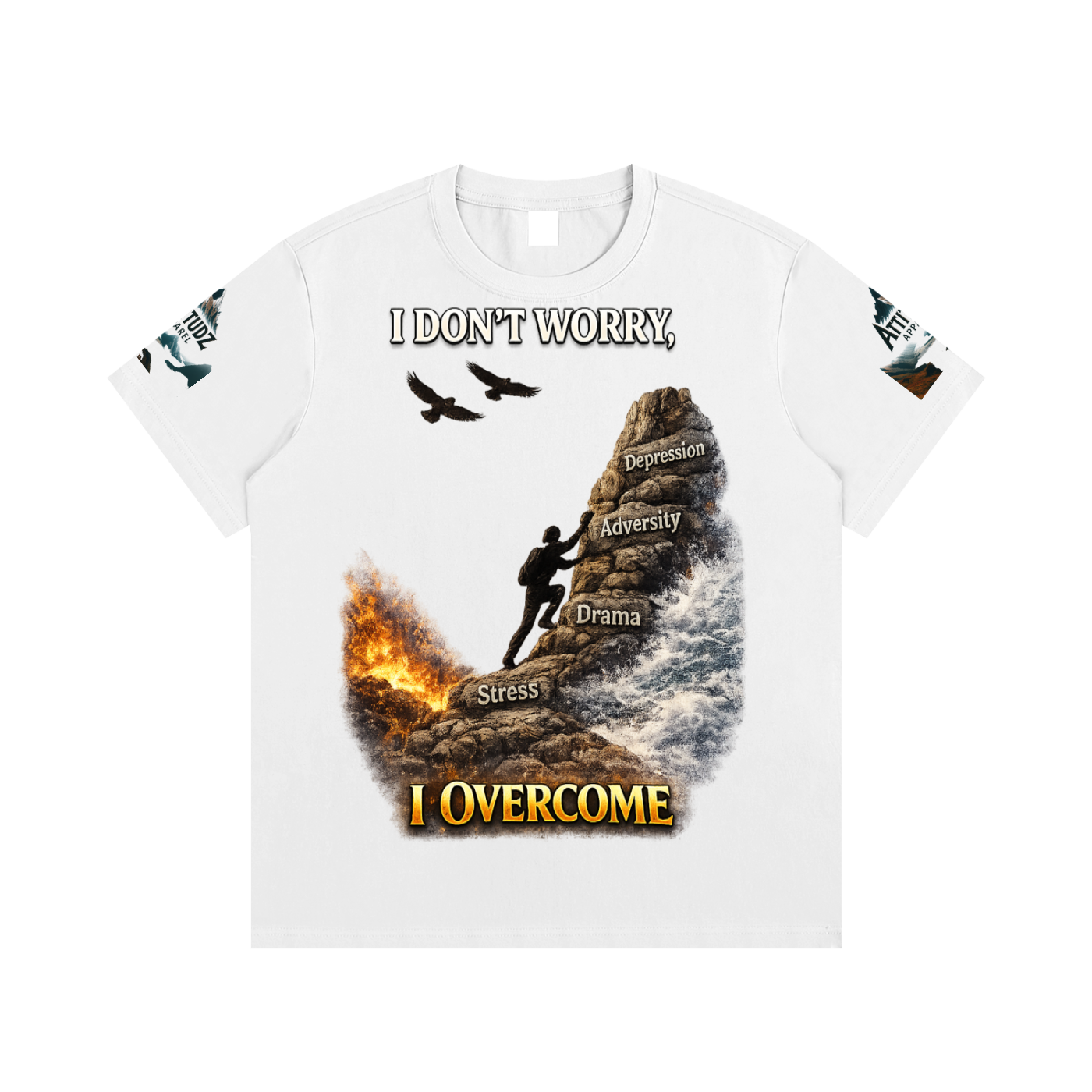 Men's/Women's: I Overcome, Essential Cotton T-Shirt