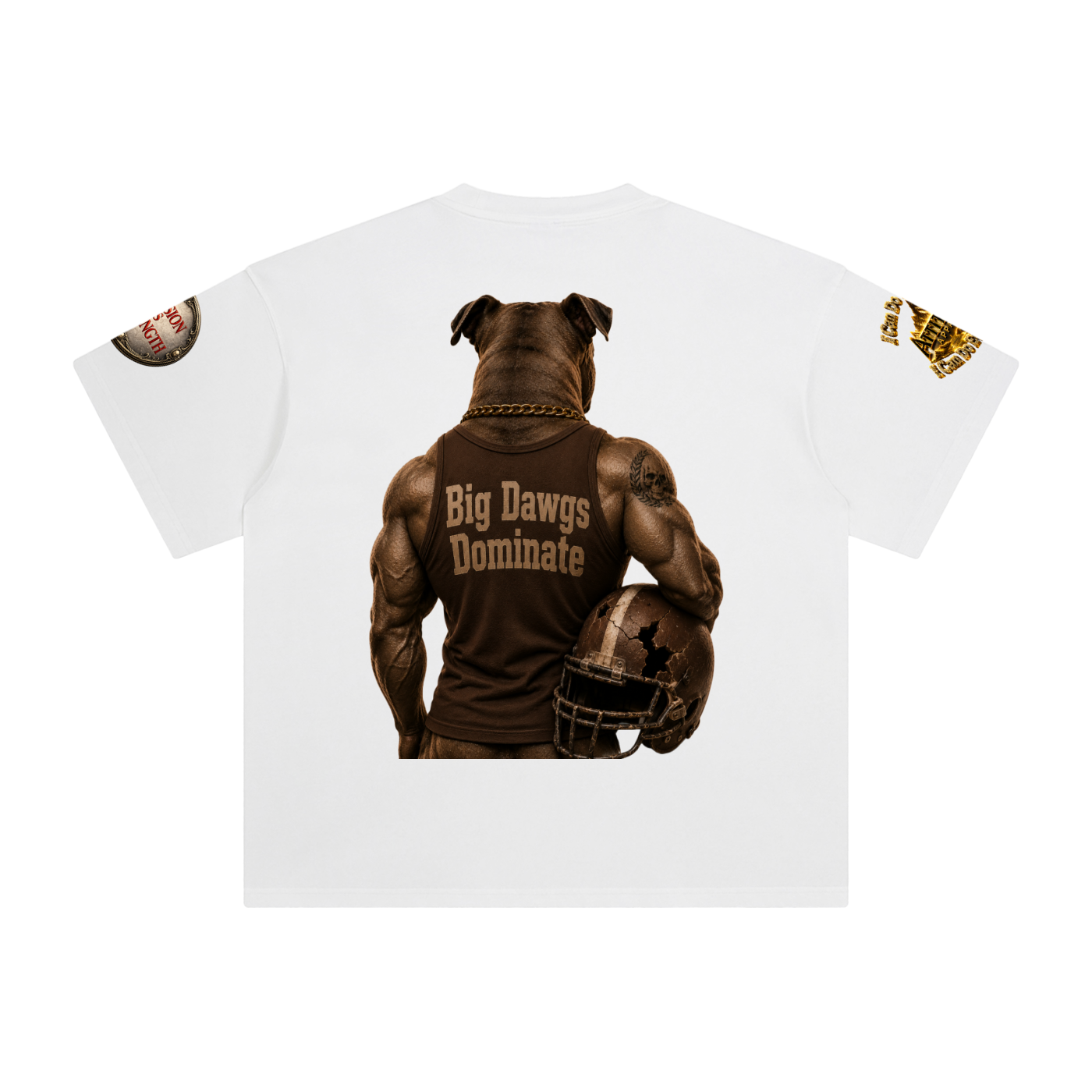 "I Play Ruff" Enzyme Washed T-Shirt