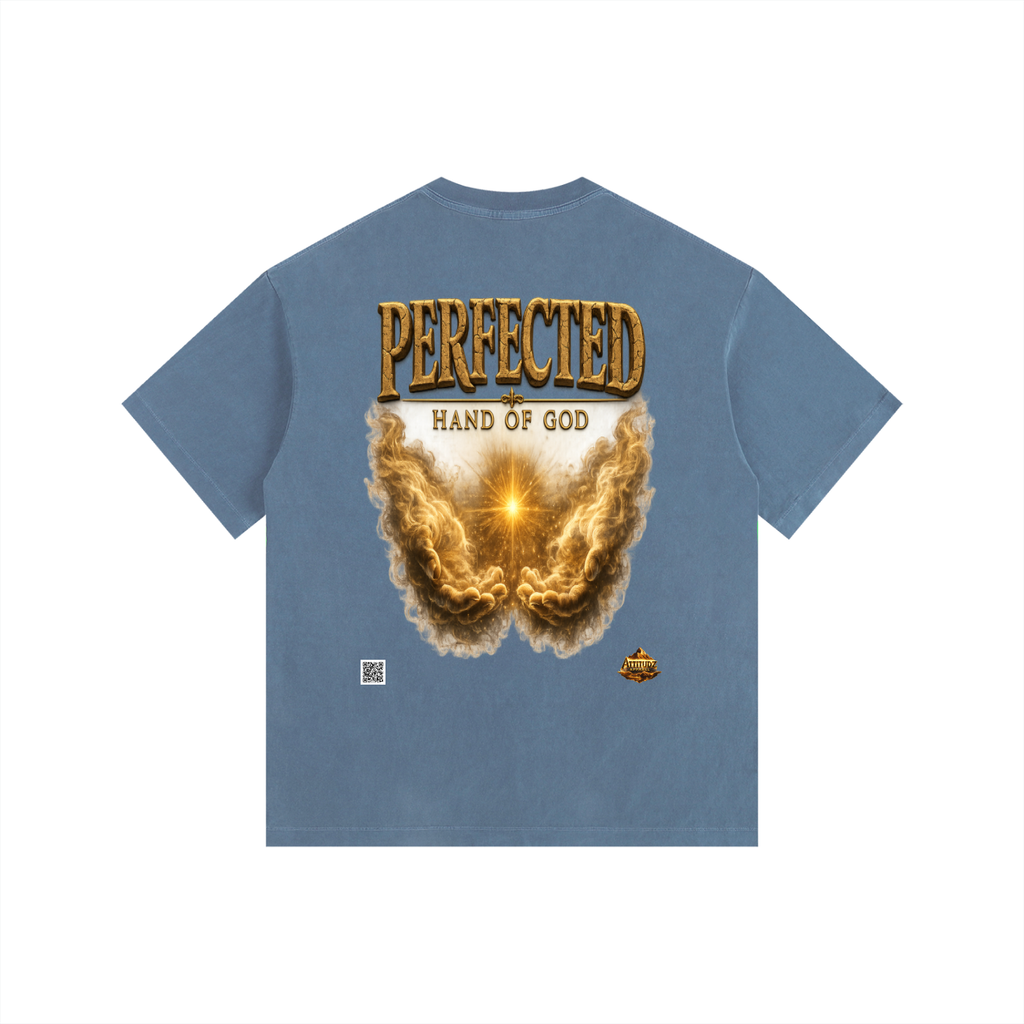 "Perfected" Vintage Washed Oversized Cotton T-Shirt